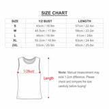 Custom Face In the Zipper Women Vest T-shirt Personalized Sports Vest T-shirt Gift