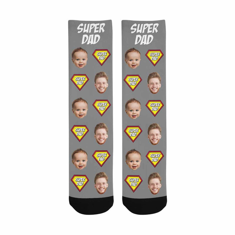 Custom Socks Face Socks with Faces Personalized Socks Face on Socks Father Day's Gifts for Father