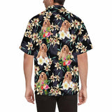 Custom Face Hawaiian Shirt Funny Photo Hawaiian Shirt for Husband Personalized Hawaiian Shirt Photo Tropical Aloha Shirt For Men