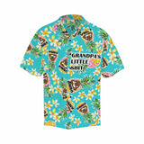 Custom Name Funny Flower Hawaiian Shirts Casual Men's Summer Shirts Design Your Own Custom Vacation Party