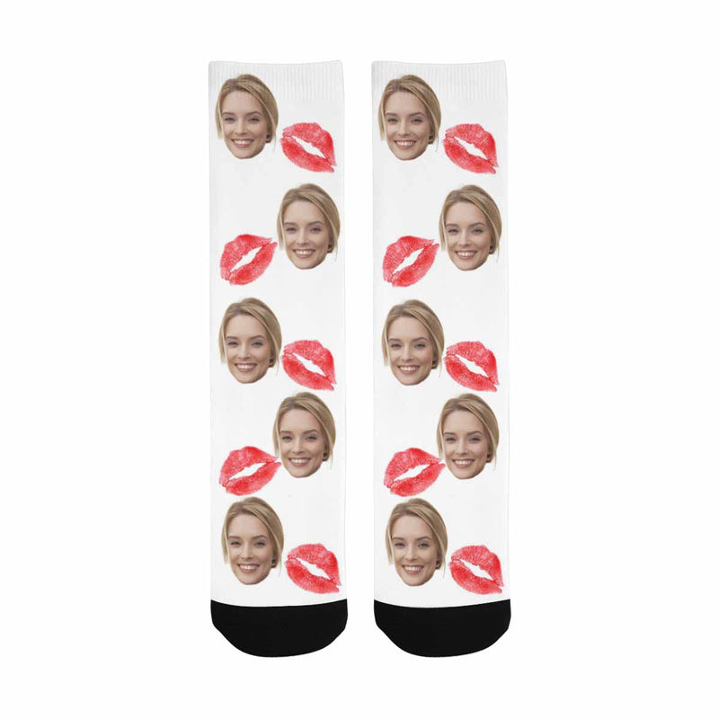 Custom Socks Face Socks with Faces Personalized Socks Face on Socks Valentine's Day Gifts for Boyfriend