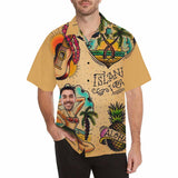 Custom Face Hawaiian Shirt Funny Photo Hawaiian Shirt for Husband Personalized Hawaiian Shirt Photo Tropical Aloha Shirt For Men