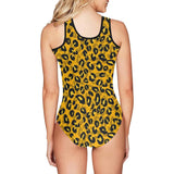 Custom Face Love Leopard Women's Tank Top Bathing Swimsuit