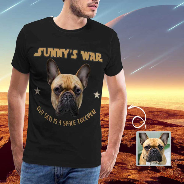 Custom Face T-shirt Sunny's War Personalized Shirt Made for You Personalized T-shirt Gift for Him