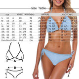 Custom Boyfriend/Husband Face In Hands Sexy Bikini Swimsuit And Bikini Cover Up for Women