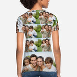 Custom Photo Women's All Over Print T-shirt