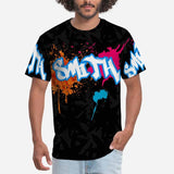 Custom Name T-shirt Graffiti Design Your Own Custom T-shirt Create Your Own Shirt for Him