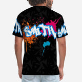 Custom Name T-shirt Graffiti Design Your Own Custom T-shirt Create Your Own Shirt for Him