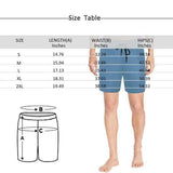 Custom Face Starry Sky Men's Quick Dry Swim Shorts, Personalized Funny Swim Trunks