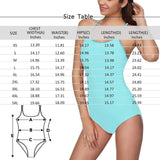 Custom Flag Face Net Swimsuit Personalized Women's Slip One Piece Bathing Suit Celebrate Holiday Party