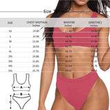 Custom Face Starry Sky Personalized Bathing Suit Sport Top & High-Waisted Thong Bikini Swimsuit