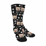 Custom Socks Face Socks with Cat Faces Personalized Socks Face on Socks Birthday Gifts for Husband