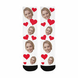 Custom Socks Face Socks with Faces Personalized Socks Valentine's Day Gifts for Wife