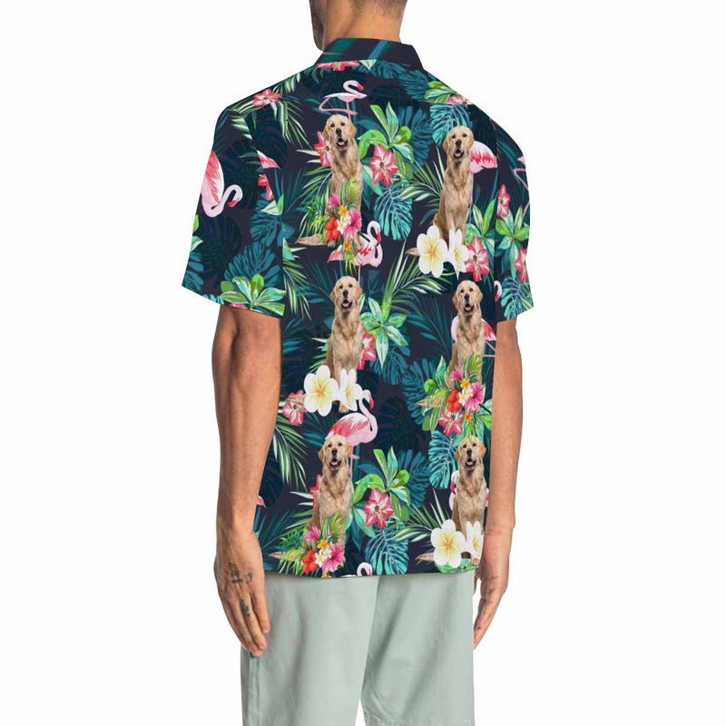 Custom Face Hawaiian Shirt Funny Photo Hawaiian Shirt for Husband Personalized Hawaiian Shirt Photo Tropical Aloha Shirt For Men