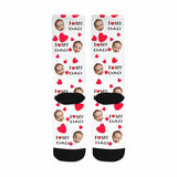 Custom Socks Face Socks with Faces Personalized Socks Face on Socks Birthday Gifts for Dad