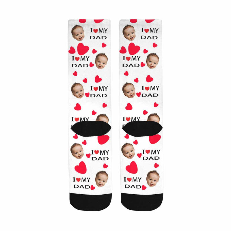 Custom Socks Face Socks with Faces Personalized Socks Face on Socks Birthday Gifts for Dad