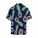 Custom Logo Pineapple Men's Hawaiian Shirt