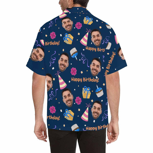 Custom Hawaiian Shirts with Faces on Them Gift Patterns  Personalized Photo Face Shirt Aloha Shirt for Him