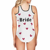 Custom Face Swimwear Bridal Squad Love Swimsuit Personalized Women's Tank Top Bathing Suit Bridesmaid Party