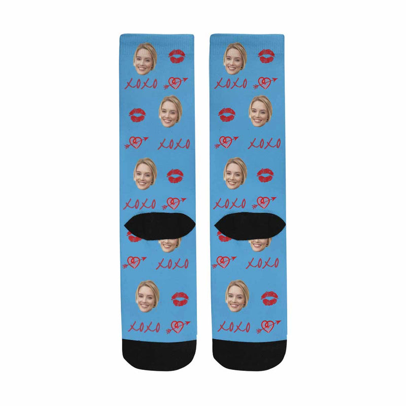 Custom Socks with Faces Personalized Socks Face on Socks Birthday Gifts for Boyfriend