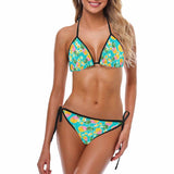 Green Fruits Bikini Swimsuit