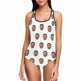 Custom Face Seamless Selfie Head Women's Tank Top Bathing Swimsuit