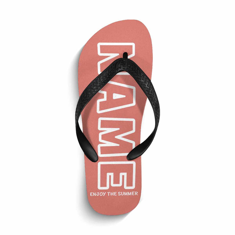 Custom Name Flip Flops Gifts Personalized Couple Sandals