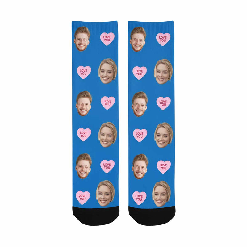 Custom Socks Face Socks with Faces Personalized Socks Face on Socks Birthday Day Gifts for Boyfriend