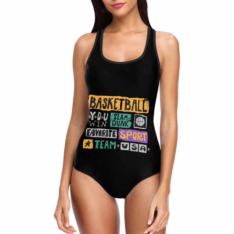 Custom Your Photo Women's Tank Top Bathing Swimsuit