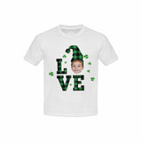 Custom Face Love Kid's All Over Print T-shirt