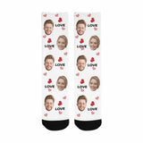 Custom Socks with Faces Personalized Socks Face on Socks Anniversary Gifts for Wife