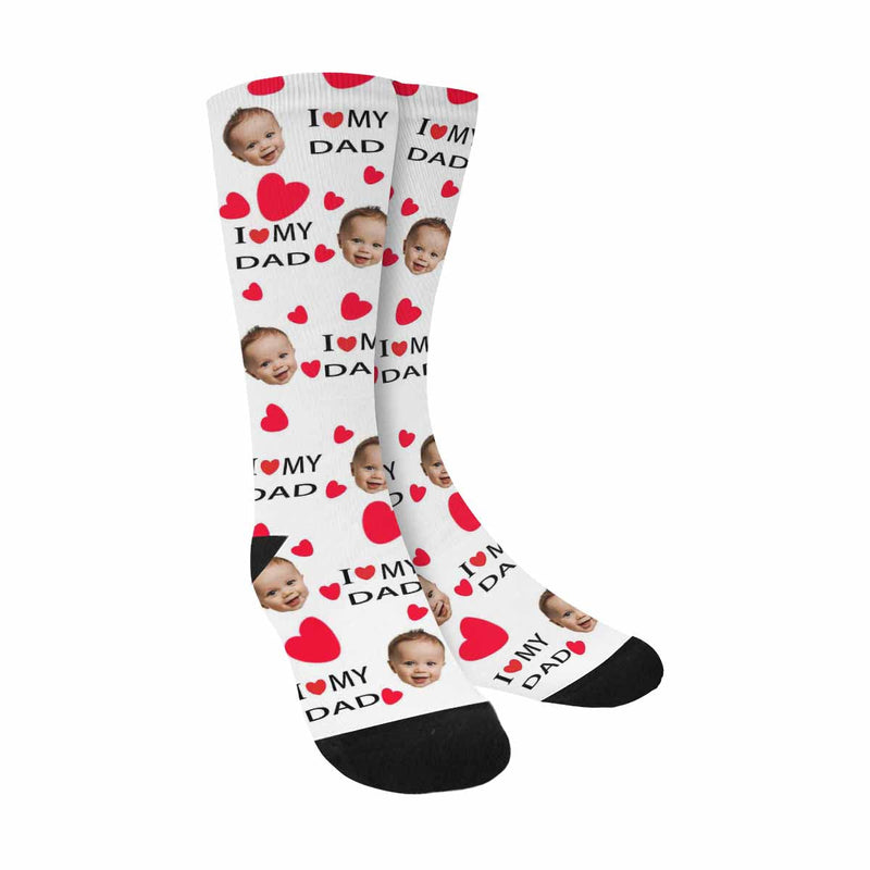 Custom Socks Face Socks with Faces Personalized Socks Face on Socks Birthday Gifts for Dad