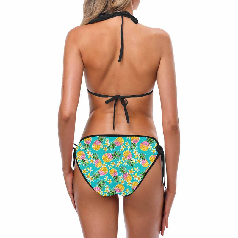 Green Fruits Bikini Swimsuit