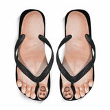 Custom Face Foot Flip Flops Personalzied Big Foot Sandals