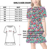 Family Hawaiian Dress Set Cruise Outfit Custom Face Leopard Heart Hawaiian Shirt Set&Dress