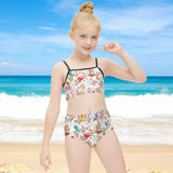 Custom Face Cute Kitten Kid's Slip Swimsuit Add Your Own Image