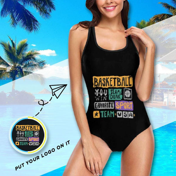 Custom Your Photo Women's Tank Top Bathing Swimsuit