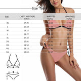 Custom Boyfriend Husband Face Sexy Halter Bikini Swimsuit for Women