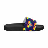 Custom Boyfriend Face Rainbow Love Women's Slide Sandals