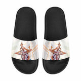 Custom Couple's Photo Women's Slide Sandals