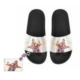 Custom Couple's Photo Women's Slide Sandals