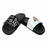 Custom Face Father's Day Men's Slide Sandals