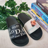 Custom Face Father's Day Men's Slide Sandals