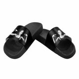 Custom Face Fitness Black Men's Slide Sandals