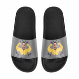 Custom Face Fitness Men's Slide Sandals