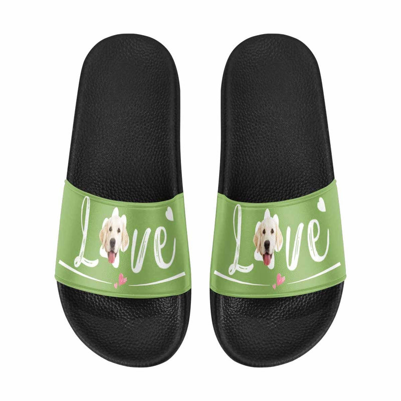 Custom Face Love Men's Slide Sandals