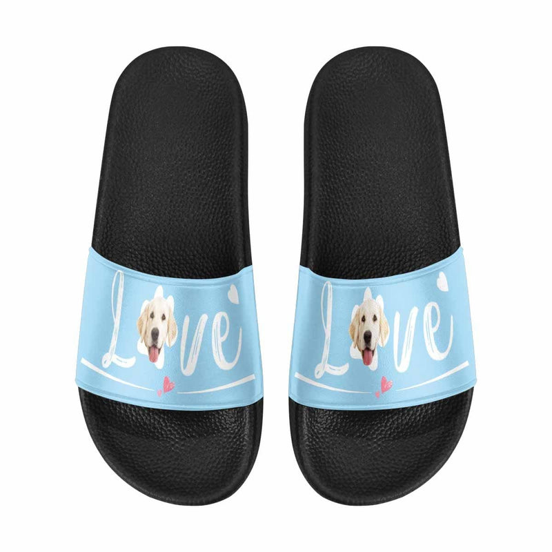 Custom Face Love Men's Slide Sandals