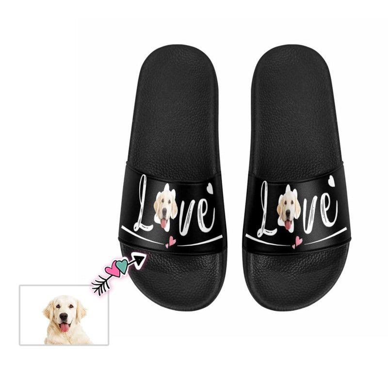 Custom Face Love Men's Slide Sandals