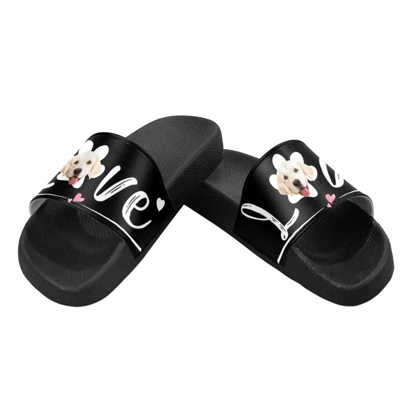 Custom Face Love Women's Slide Sandals