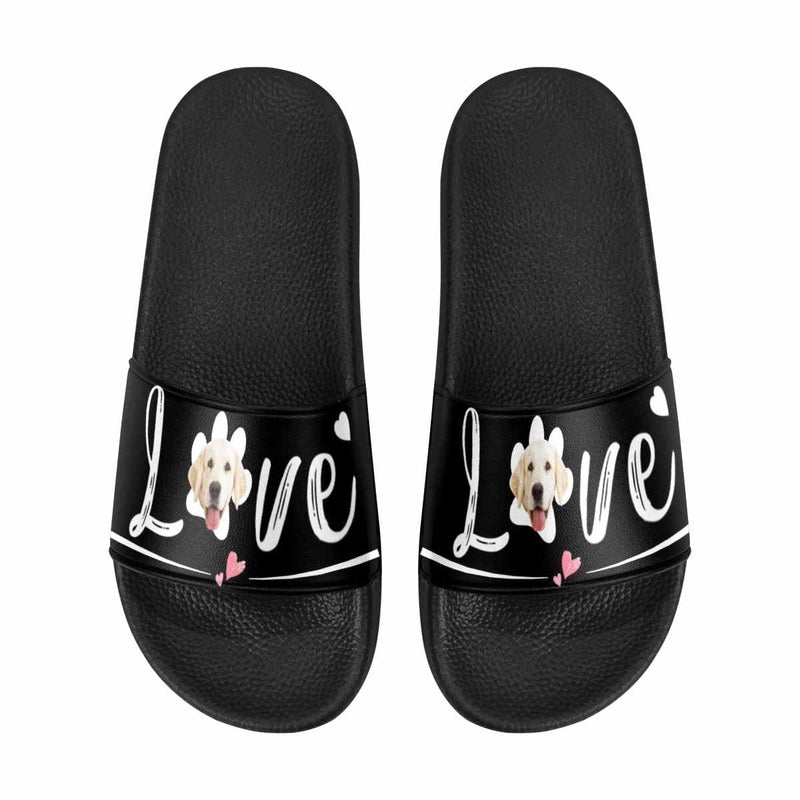 Custom Face Love Women's Slide Sandals